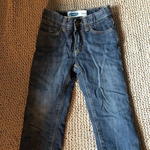 Three pair of Old Navy toddler jeans